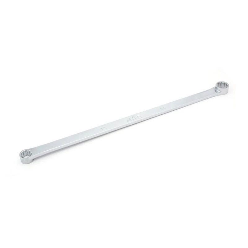 High-Performance Long Double-Box Wrench 12mm x 14mm - 12-PT.